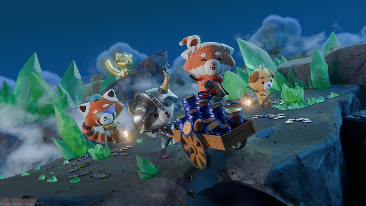 It's abstract season and you are not ready for what's coming with Plooshy Island 💚✳️

- Multiplayer browser-based game
- Free-to-Play
- Fun-to-Play
- Play-to-Earn
- And much more...