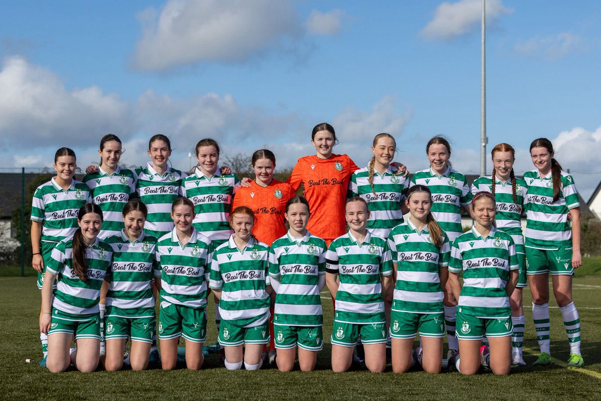 SRFCAcademy's tweet photo. Our WU17 squad that began their season with a win away at Drogheda United today ☘️

Orlaith Maguire, Sarah Reynolds, Alice Buggle, Jane Smyth &amp; Matylda Stelmaszek were among the goals with hat tricks for Kassie McLoughlin &amp; Ciara Milton ⚽️ https://t.co/oq2TA2aVkx