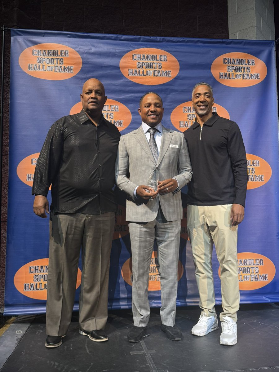 Chandler HS Athletics (@soc_chswolves) on Twitter photo Congratulations to Coach Derrick Richardson on being inducted into Chandler Sports Hall of Fame today. <a href="/IamCoachDRich/">Derrick Richardson</a> <a href="/Coach_Wiz3/">Coach Wiz</a> <a href="/GarretsonRick/">Coach G</a> <a href="/chandler_wolves/">Chandler High Football Boosters</a> Congratulations to Coach Derrick Richardson on being inducted into Chandler Sports Hall of Fame today. <a href="/IamCoachDRich/">Derrick Richardson</a> <a href="/Coach_Wiz3/">Coach Wiz</a> <a href="/GarretsonRick/">Coach G</a> <a href="/chandler_wolves/">Chandler High Football Boosters</a>