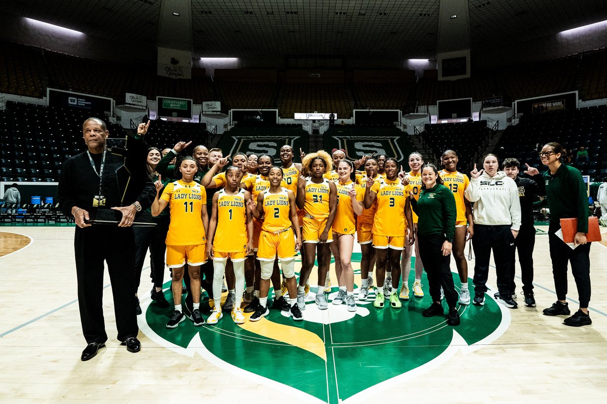 WE'RE NOT SHARING!!🦁

SLC REGULAR SEASON CHAMPIONS
#LionUp | #TheyNotLikeUs