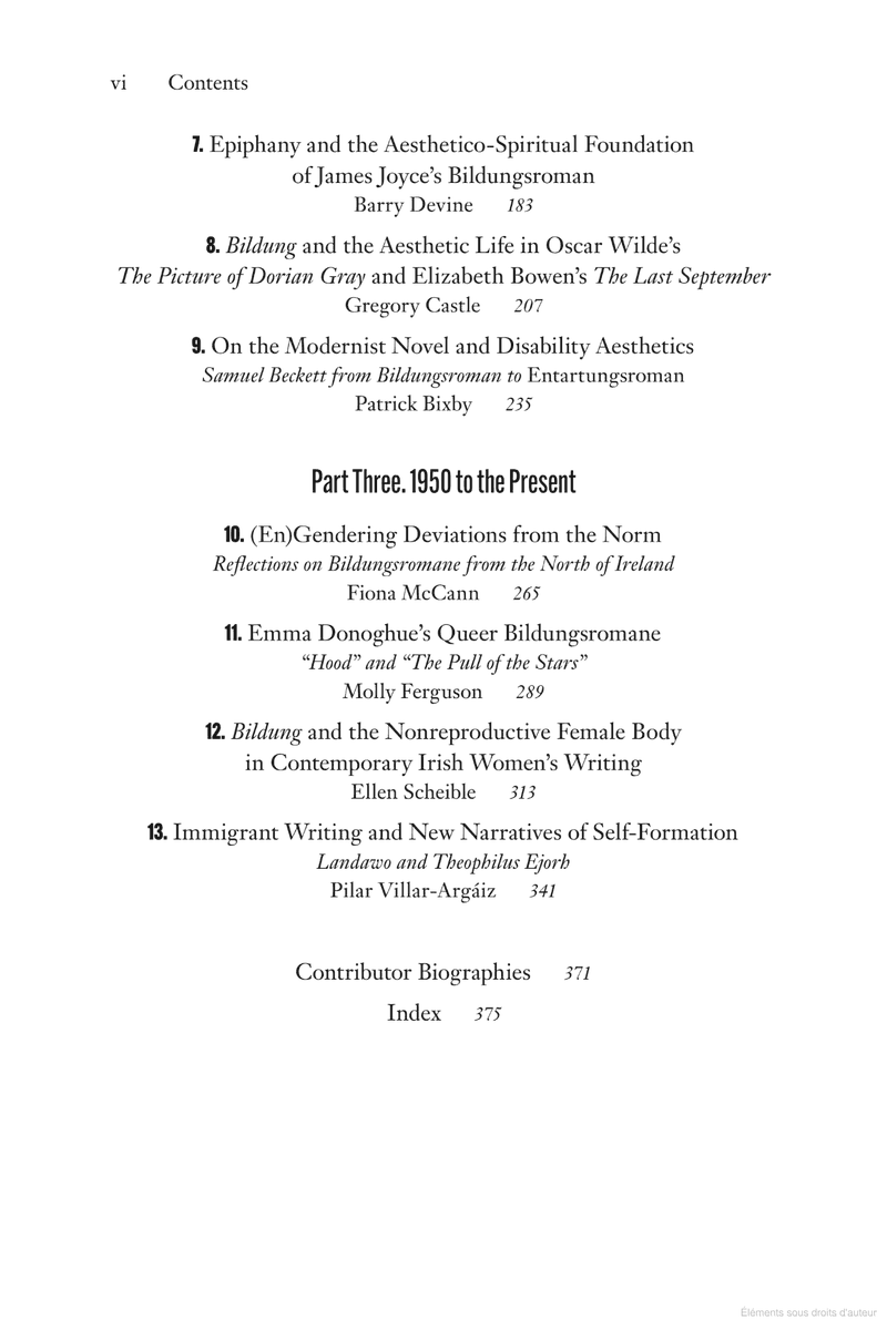 Immigrant Writing and New Narratives of Self-Formation: Landa wo and Theophilus Ejorh The Irish Bildungsroman, by Syracuse University Press, Dra. Pilar Villar-Argaiz, Senior Lecturer / Profesora Titular. University of Granada, Spain. Thank you <a href="/PilarVArgaiz/">pilar villar argaiz</a>