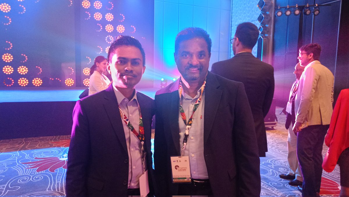 NadeeshanMDN's tweet photo. Privileged to be a part of  "The Innovation Island Summit 2025" held here in Colombo @orfonline
#InnovationIslandSummit #InnovationSummit2025 #SriLanka #lka @SriLankaTweet @AzzamAmeen @ChathurangaR2 https://t.co/m9xJVVMTpm