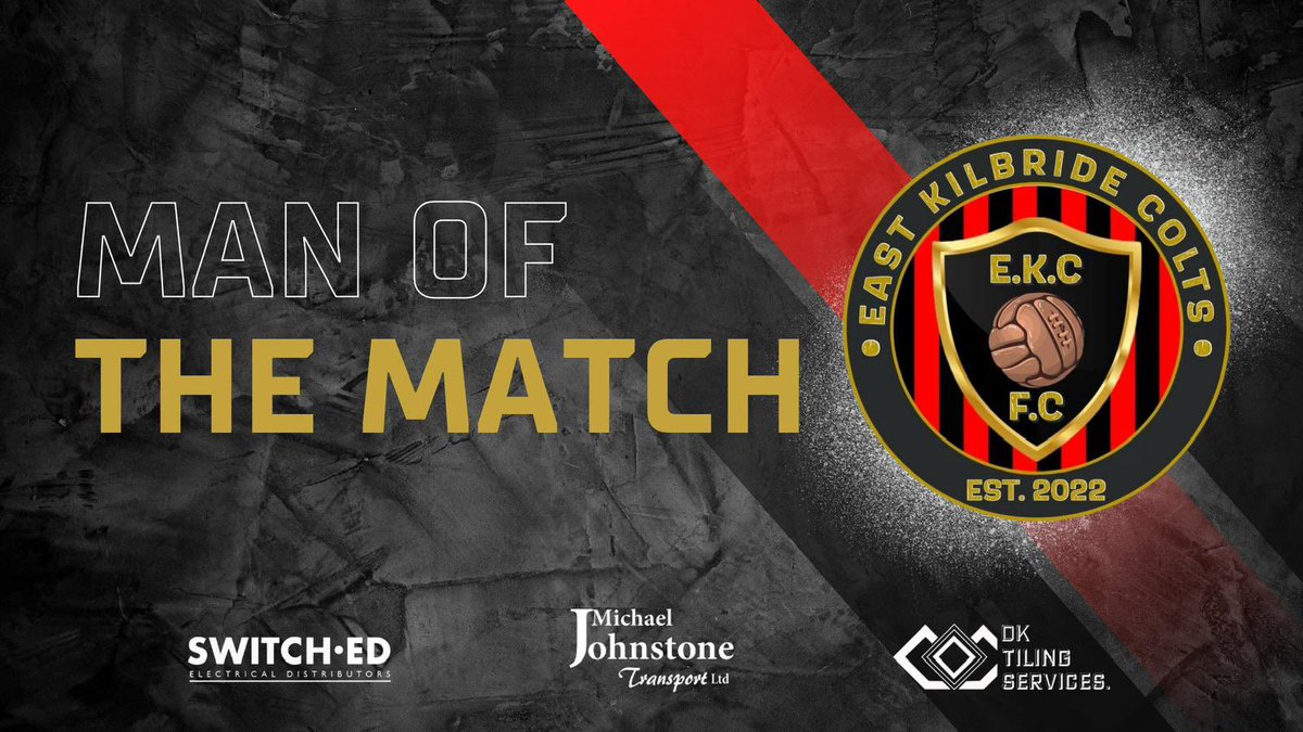 East Kilbride Colts (@ekcolts) on Twitter photo MOTM - <a href="/Jscotttt/">James Scott</a>
Unreal today with some class tackles and a great assist for the first goal.
Welll done wee manππ MOTM - <a href="/Jscotttt/">James Scott</a>
Unreal today with some class tackles and a great assist for the first goal.
Welll done wee manππ