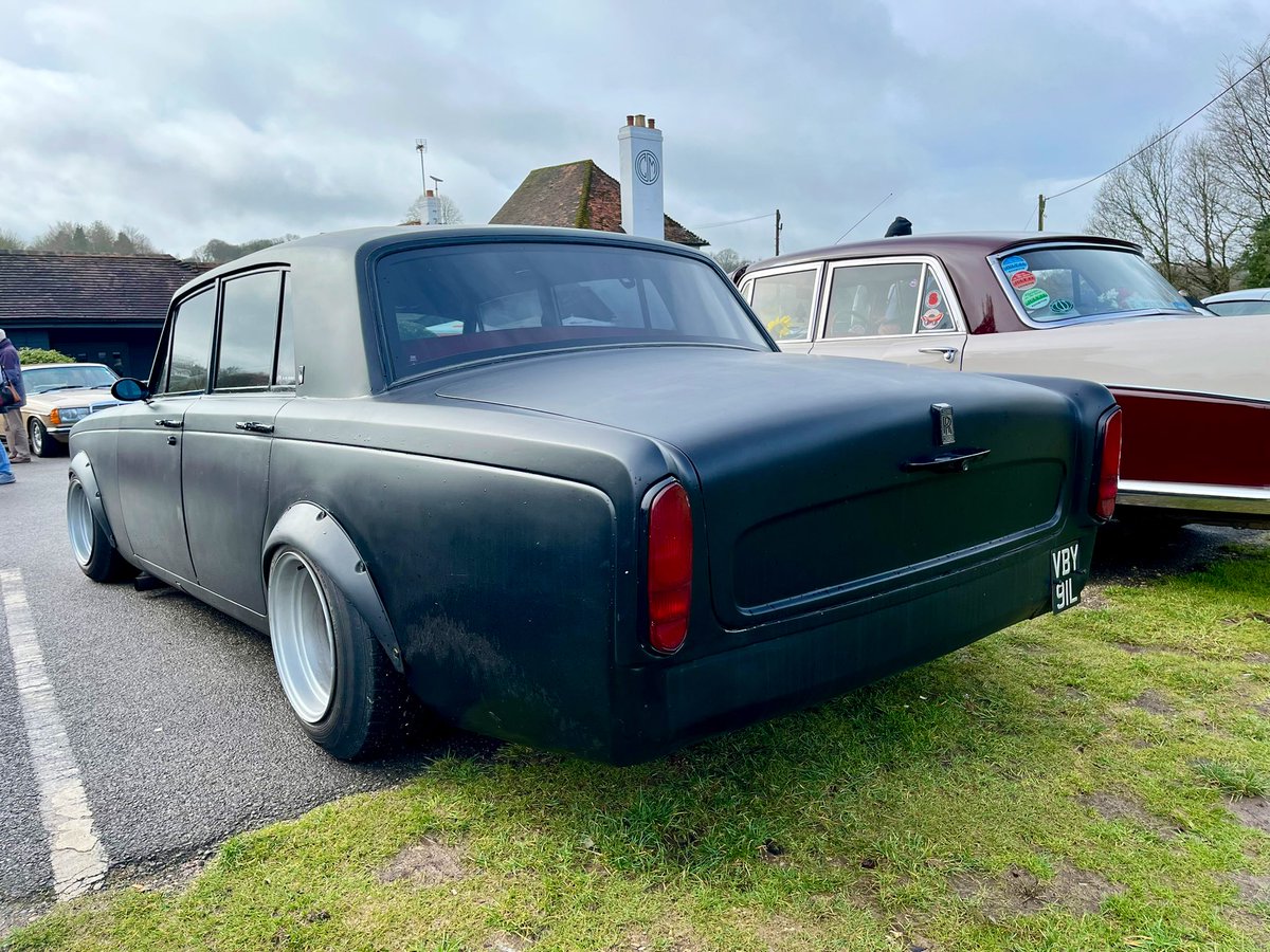 judith_sheen's tweet image. A rather different 1972 #RollsRoyce #SilverShadow @CaffandMac