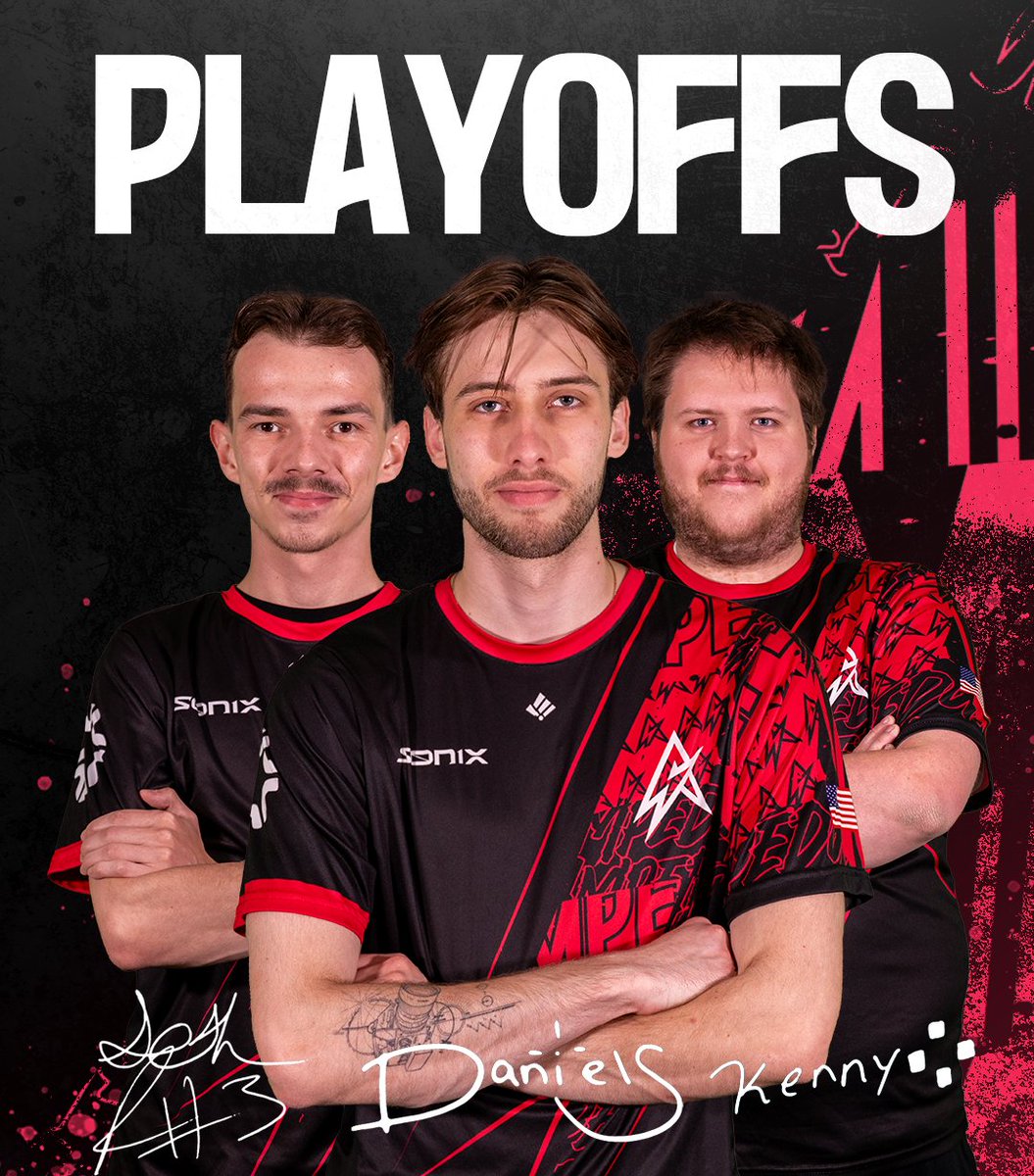 🚨PLAYOFFS BOUND

Currently 9-3 in Main Looking to break in Advanced, Amped Red continues to push for the top! 

Expect more news soon!