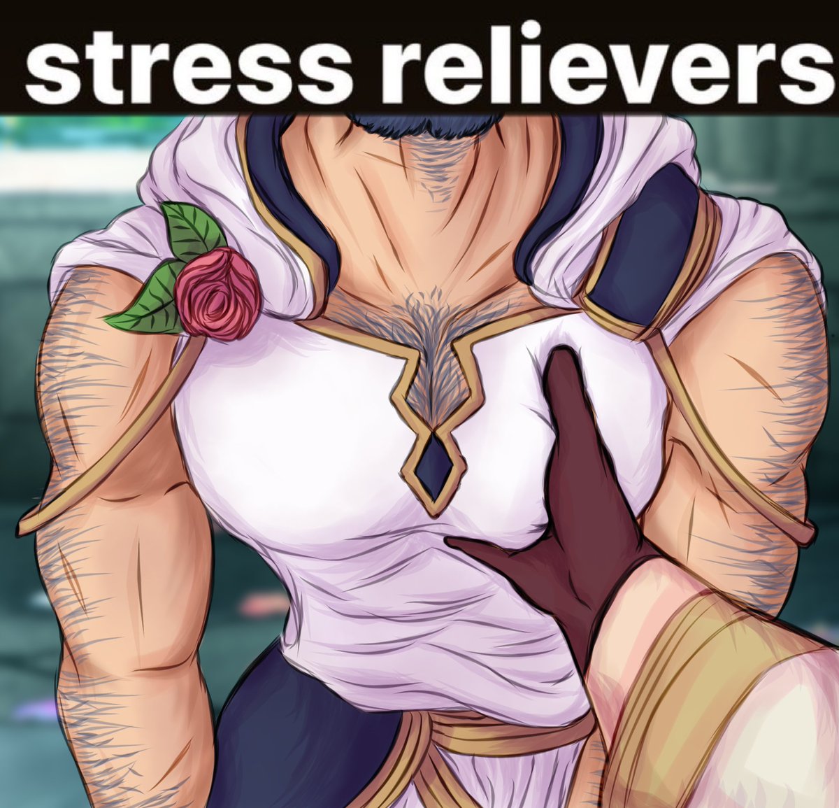 Guarder_Sol's tweet image. Terrible summons? Feeling frustrated of the powercreep? Or just having a bad day in general?

Grab the nearest dilf tiddes near you.

#FEH #FEHeroes #FireEmblem #Gustav