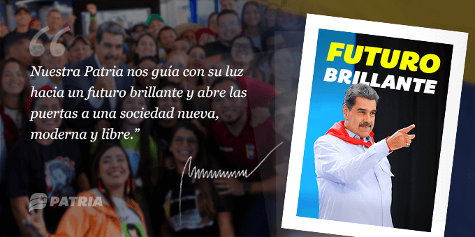 🔔 #ÚLTIMAHORA || Hasta el día de hoy será la asignación del Bono Futuro Brillante enviado por nuestro Pdte. <a href="/NicolasMaduro/">Nicolás Maduro</a> a través de la #PlataformaPatria.

<a href="/MSVEnLinea/">Somos Venezuela | MSVEnLinea</a> <a href="/MSVSocial/">MSV Protección social</a> <a href="/veQRSocial/">veQR - Somos Venezuela</a> #22Feb #Venezuela #SomosVenezuela