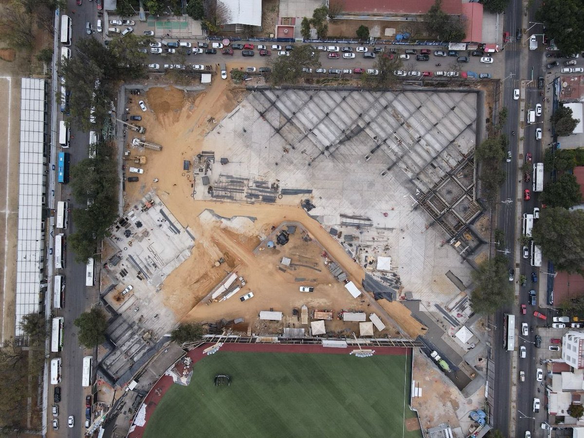 Trabajando por otro sueño más para #Oaxaca: El estadio de beisbol Yu’va. <a href="/GuerrerosOax/">Guerreros de Oaxaca</a>