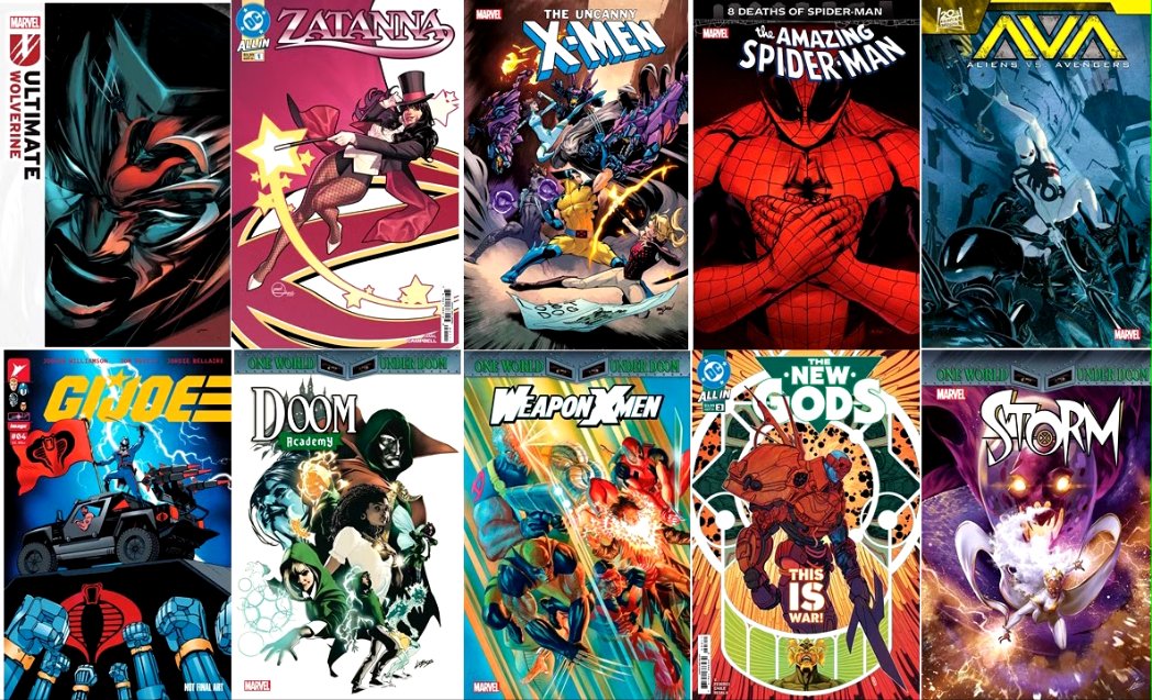 ✨ Principessa! 

Zatanna #1, lançada dia 19, ficou em segundo lugar no ranking de quadrinhos mais vendidos da semana. Zee ficou atrás apenas de Wolverine.

Bleeding Cool, site que liberou a lista, destacou que a personagem tem um "potencial inexplorado". 

Via: <a href="/bleedingcool/">Bleeding Cool</a> 🪄