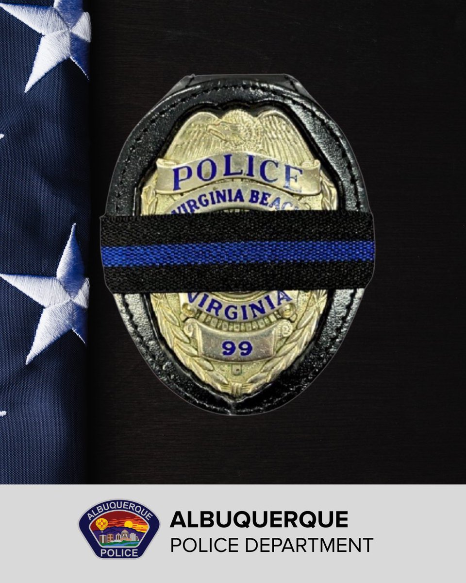 Our department stands with <a href="/VBPD/">Virginia Beach Police Department</a> during this difficult time losing 2 officers. 

Through our partnership with <a href="/MjrCitiesChiefs/">Major Cities Chiefs Association</a> we mourn with you and send our support. Our thoughts go out to the families of the officers, your community and all those who knew and cared for them.