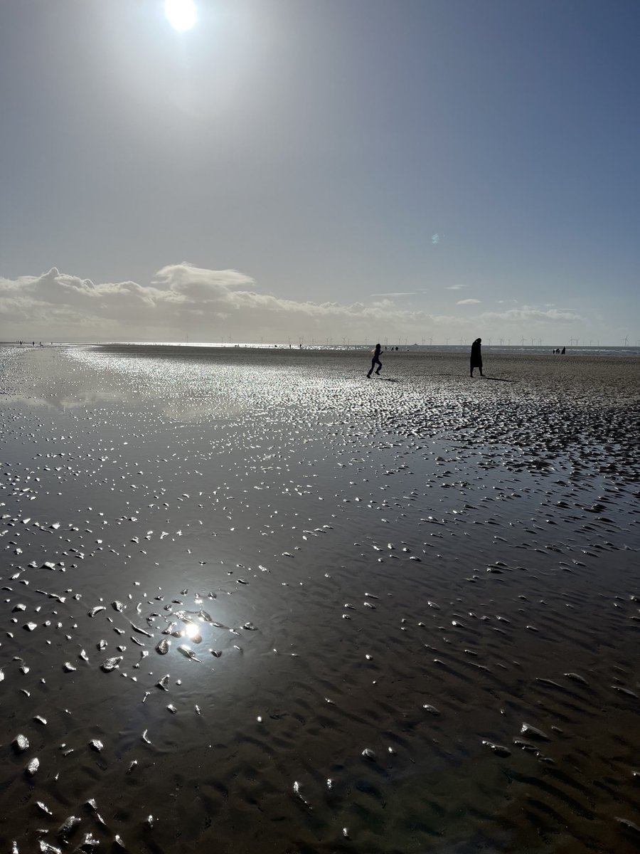 Jenlawconsulti1's tweet image. #dusk #formby #northwest having finally caught Ariel the French dog who ran off again ⁦@StormHour⁩