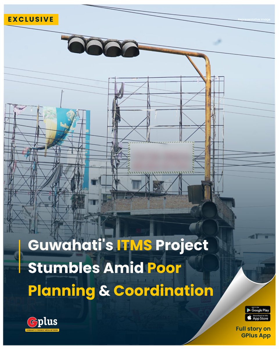 guwahatiplus's tweet image. #EXCLUSIVE | Guwahati Smart City Limited (GSCL), the body responsible for implementing ITMS, admits there are challenges but blames a lack of interdepartmental coordination issues for the system’s inefficiency.

Read more: guwahatiplus.com/exclusive-news…

#itms #trafficsignal #guwahati