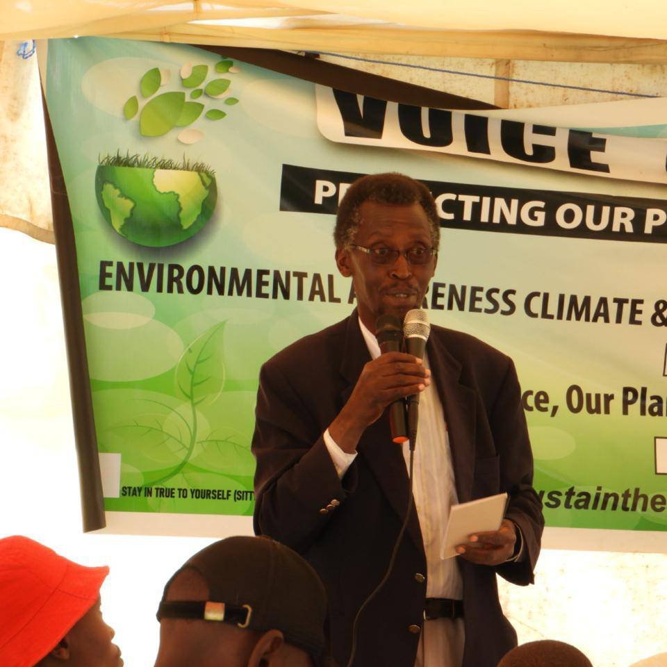 Explaining the point.