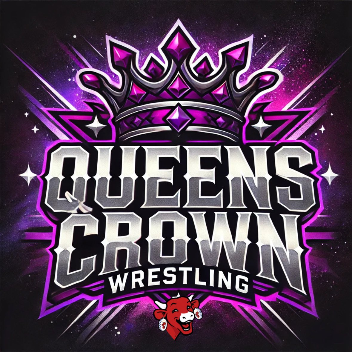 QCWEfed's tweet photo. 🚨: BREAKING NEWS ‼️

Queen’s Crown Wrestling is excited to announce a new collaboration with The Laughing Cow [@WWELaughingCow] 🐮

Along with this new collaboration comes new meals on the menu for Catering! 🍲

We’d like to thank The Laughing Cow for this collaboration! ❤️ https://t.co/X2UfmLqa0y