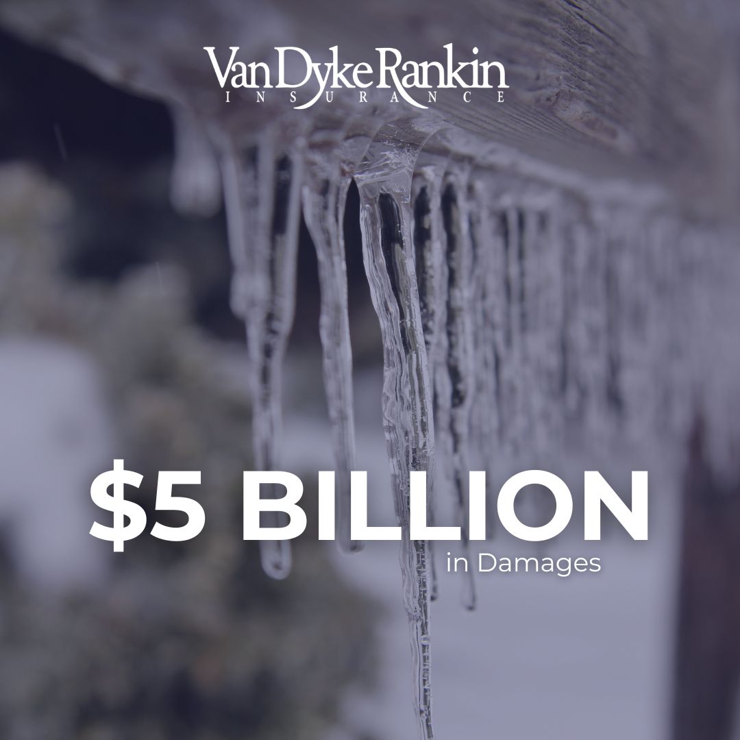 VDRInsurance's tweet photo. Did you know? Winter storms and extreme cold cause an average of $5 billion in damages annually in the United States. Winter storms are costly, but the right insurance makes all the difference. Protect your home or business from extreme cold with Van Dyke Rankin’s tailored pol... https://t.co/W0k3TfXTMh