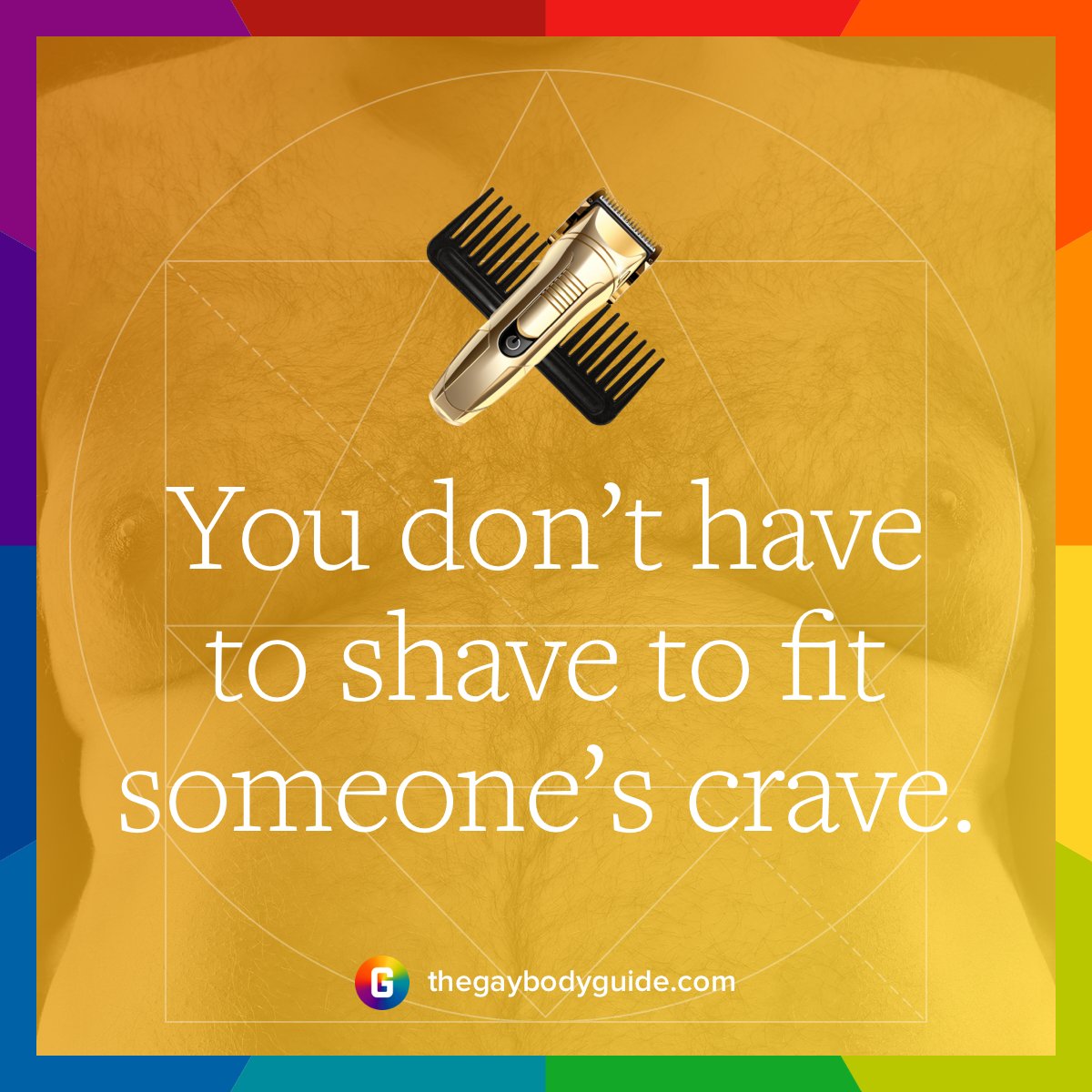🪮💈 Too many hairy boys get shamed for having a few more follicles than normal. It's bull💩. You don't have to shave to fit someone's crave. 🧔‍♂️ Share this! 🏳️‍🌈 thegaybodyguide.com
#hairyman #hairygay #scruff #gaybeard #beardedgay #gay #queer #gbtq #gaybeard #scruffygay
