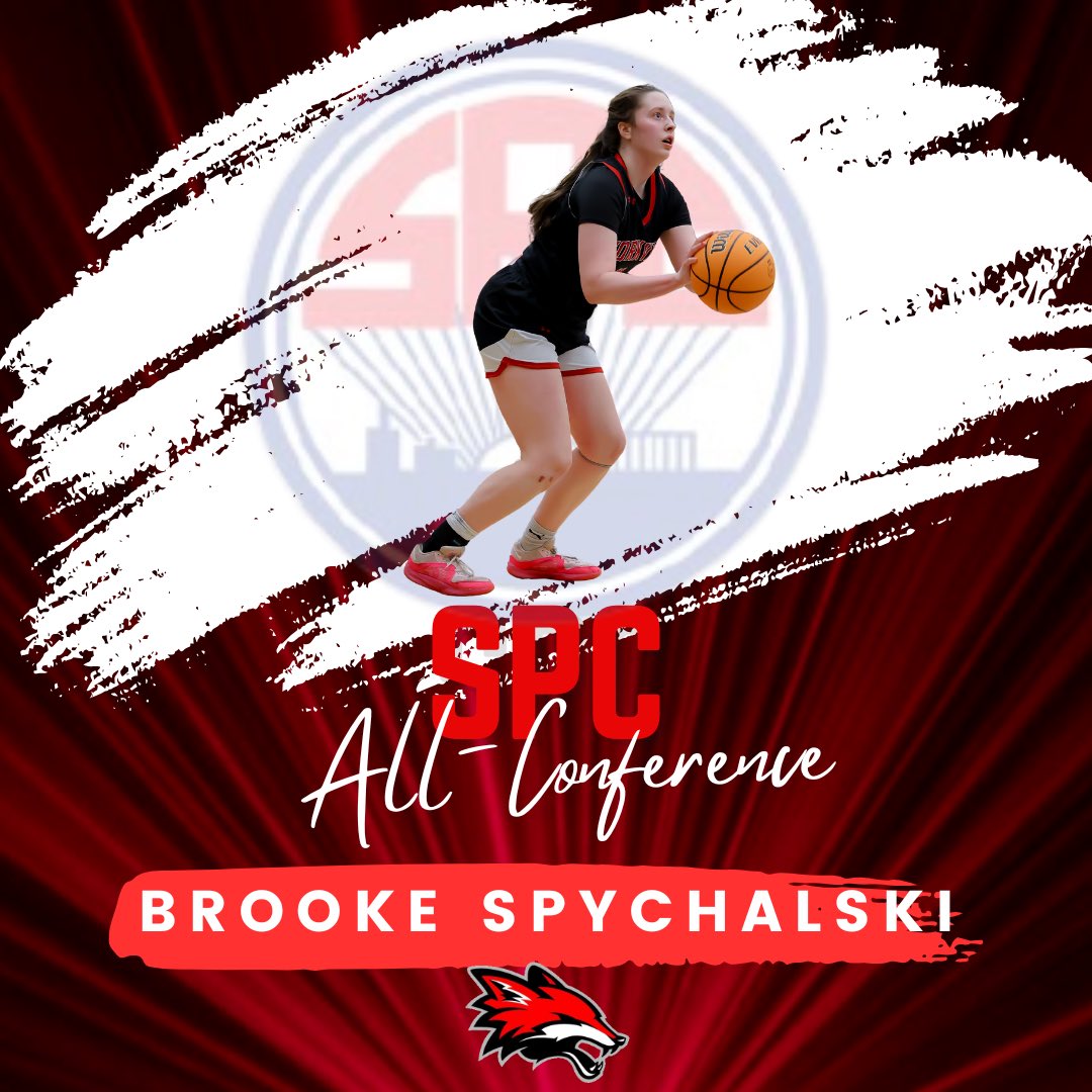 Congrats to Brooke Spychalski &amp; Lainey Gussman for earning SPC All-Conference 🦊