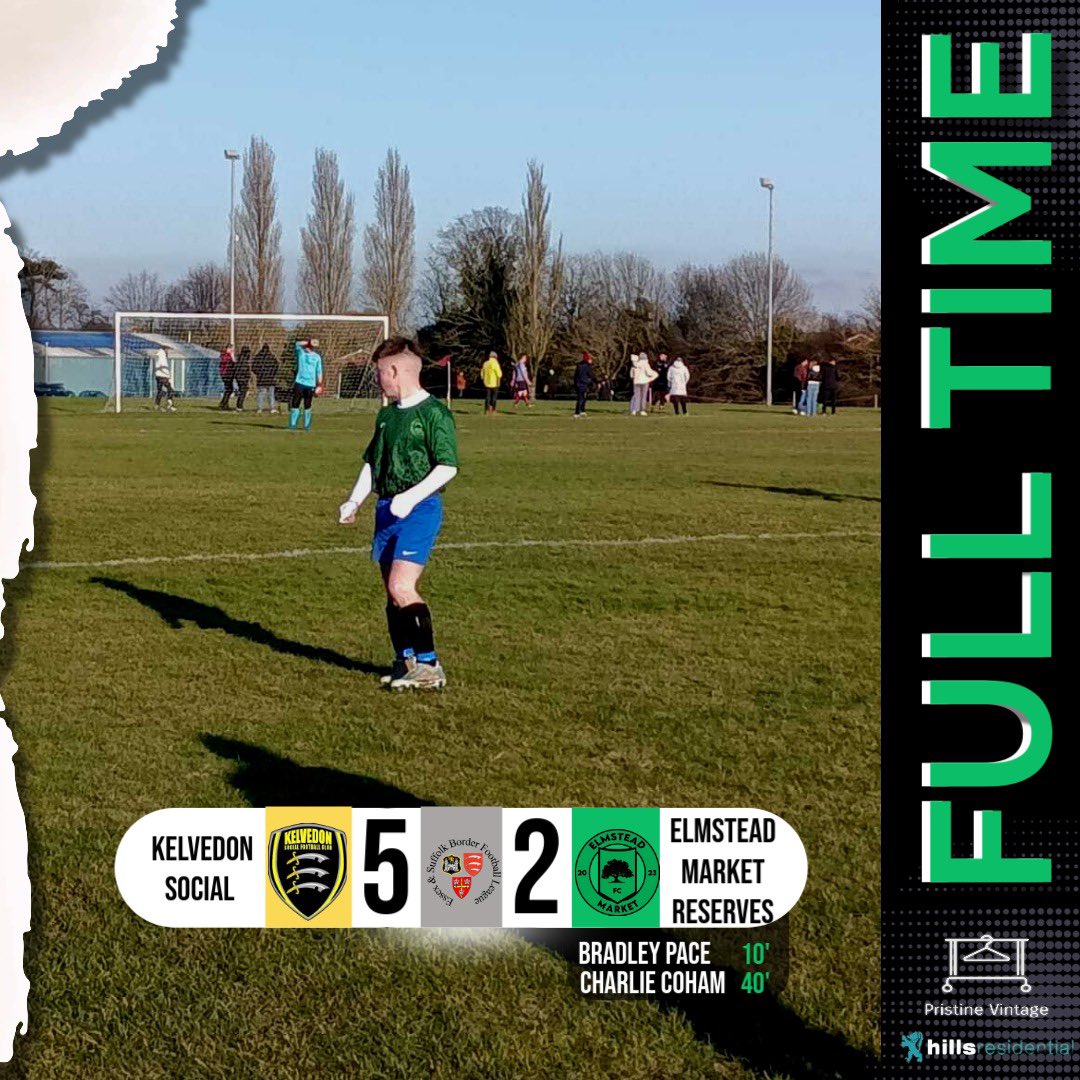 Elmstead_Market's tweet image. Full Time!
The Reserves lost 5-2 vs Kelvedon
Goals from
Bradley Pace
Charlie Coham
#emfc #coye #football #nonleague #oneclub