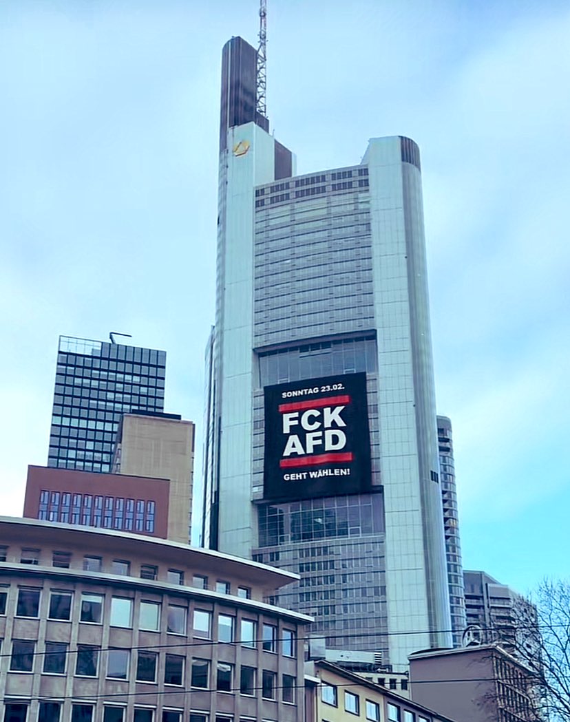 #frankfurt ist und bleibt stabil. 
#Bundestagswahl2025