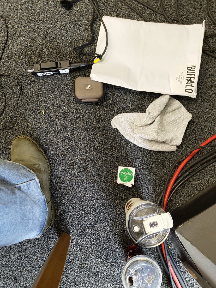 I'm doing a show at Shea's Buffalo and shout out to <a href="/Sennheiser/">Sennheiser</a> for the IE900s. Great for in-ear monitoring!