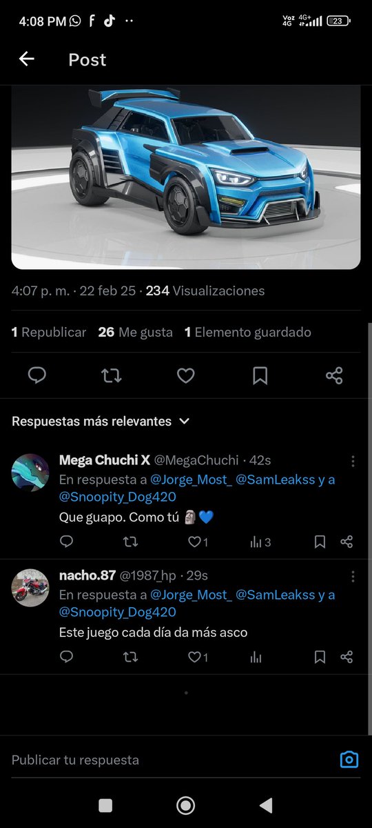 ElCriticn16's tweet photo. @Jorge_Most_ @SamLeakss @Snoopity_Dog420 La comunidad de fortnite es impresionante 😭 https://t.co/KXE4SyrlLe
