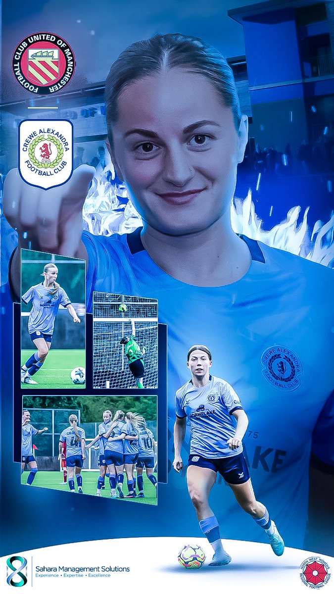 Crewe Alexandra Women (@crewealexwomen) on Twitter photo Tomorrow we’re back in league action as we travel to <a href="/FCUnitedWomen/">FC United of Manchester Women</a>
⏰ 14:00
📆 23/02/25
🏟 Broadhurst Park, M40 0FJ
🎟 £5 Adults £2 Kids
🏆 Womens North West Premier Division
#️⃣ #CreweAlex <a href="/CreweAlexITC/">Crewe Alexandra in the Community</a> Tomorrow we’re back in league action as we travel to <a href="/FCUnitedWomen/">FC United of Manchester Women</a>
⏰ 14:00
📆 23/02/25
🏟 Broadhurst Park, M40 0FJ
🎟 £5 Adults £2 Kids
🏆 Womens North West Premier Division
#️⃣ #CreweAlex <a href="/CreweAlexITC/">Crewe Alexandra in the Community</a>