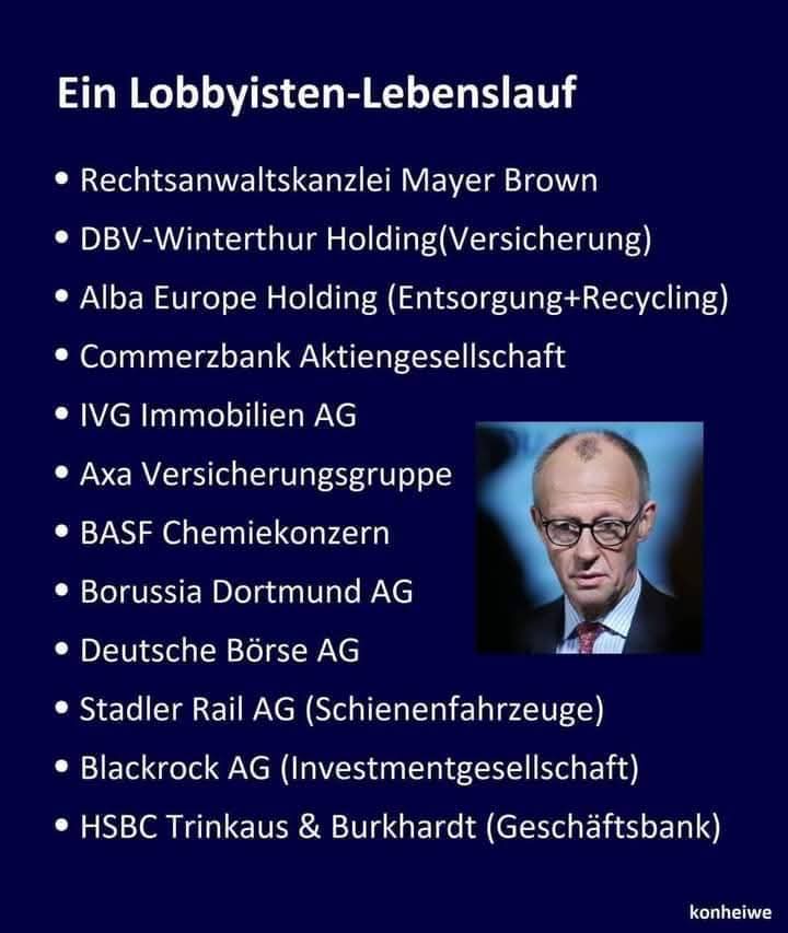 sigi_fibi's tweet image. Iss' klar Fritze...
@CDU
#merzhatfertig #schwarzerFilz 😣
#SoederRuecktritt
#NiemehrCDUCSU 
#BlackRockFritz  #merzdarfnichtkanzlerwerden #flugzwerg  #merzschadetdeutschland #niemalsmerz  #merzistnichtmeinkanzlerkandidat  #MerzKannEsNicht #merzunwählbar #merzverhindern 🤬