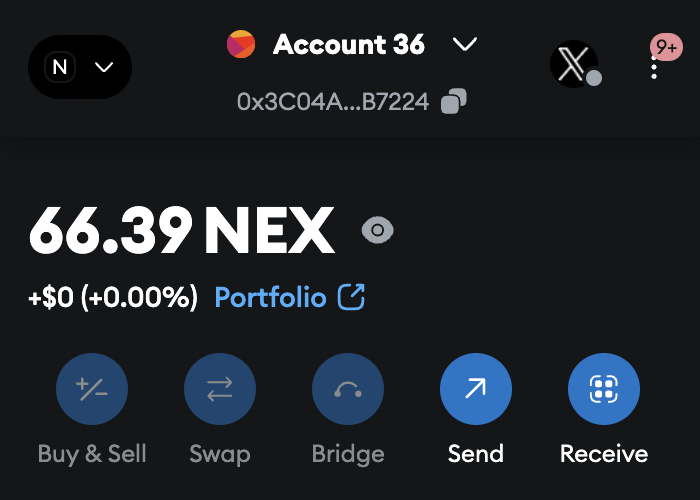 RapidNode | One-click Node Management 🛠️ (@rapidnodexyz) on Twitter photo NEX TESTNET TOKENS GIVEAWAY 🚀
We're giving away 66 NEX to help you boost your testnet activity! 🫡
Since the faucet isn't working properly, we'll send the tokens directly to you.
To participare:
1. Follow <a href="/rapidnodexyz/">RapidNode | One-click Node Management 🛠️</a>
2. RT this Tweet
3. Comment your Nexus wallet Address NEX TESTNET TOKENS GIVEAWAY 🚀
We're giving away 66 NEX to help you boost your testnet activity! 🫡
Since the faucet isn't working properly, we'll send the tokens directly to you.
To participare:
1. Follow <a href="/rapidnodexyz/">RapidNode | One-click Node Management 🛠️</a>
2. RT this Tweet
3. Comment your Nexus wallet Address