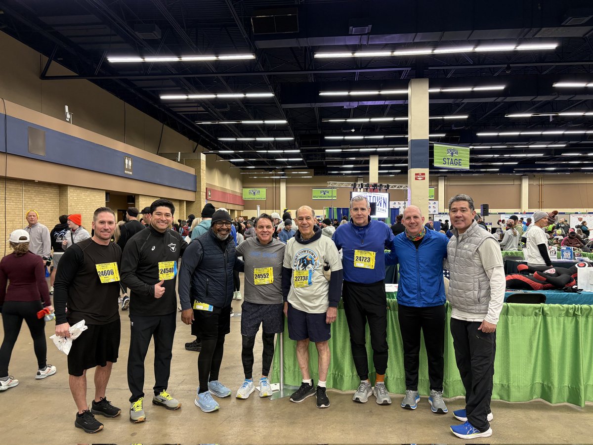 No training. Woke up late. Freezing cold. Still got it done with our great Rotary team at <a href="/thecowtown/">The Cowtown Marathon</a>