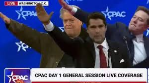 🚨BREAKING: Nazi salutes everywhere at the Conservative Political Action Conference (CPAC).