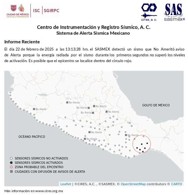 AlertaSísmica SASMEX tweet media
