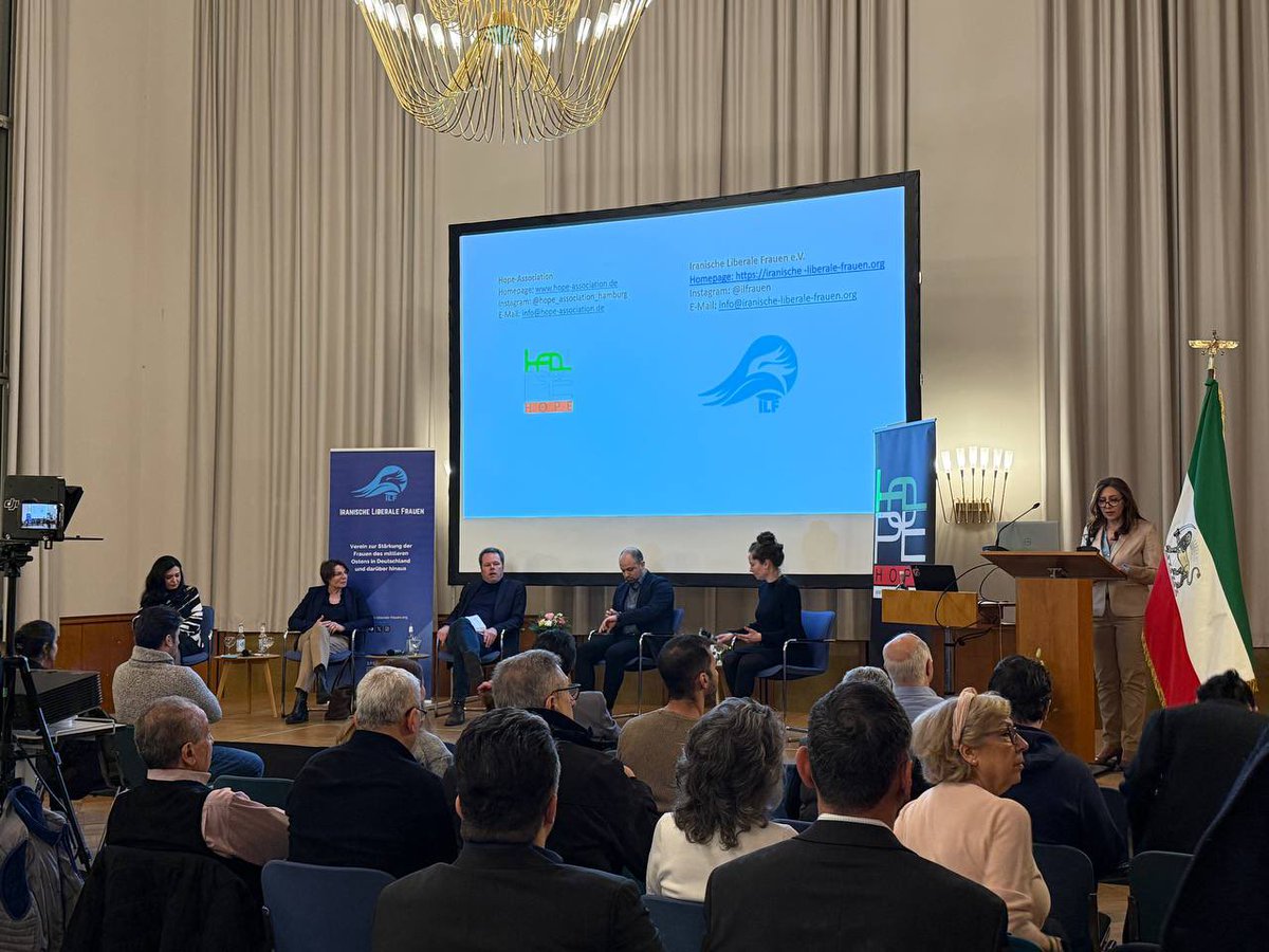 Am Freitag, den 21. Februar 2025, fand in der Patriotischen Gesellschaft Hamburg eine hochkarätig besetzte Podiumsdiskussion statt, die sich mit der Zukunft Irans und der Rolle Europas, insbesondere Deutschlands, in der Unterstützung der Freiheitsbewegung befasste.