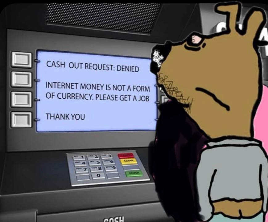 This morning at the ATM :

GM