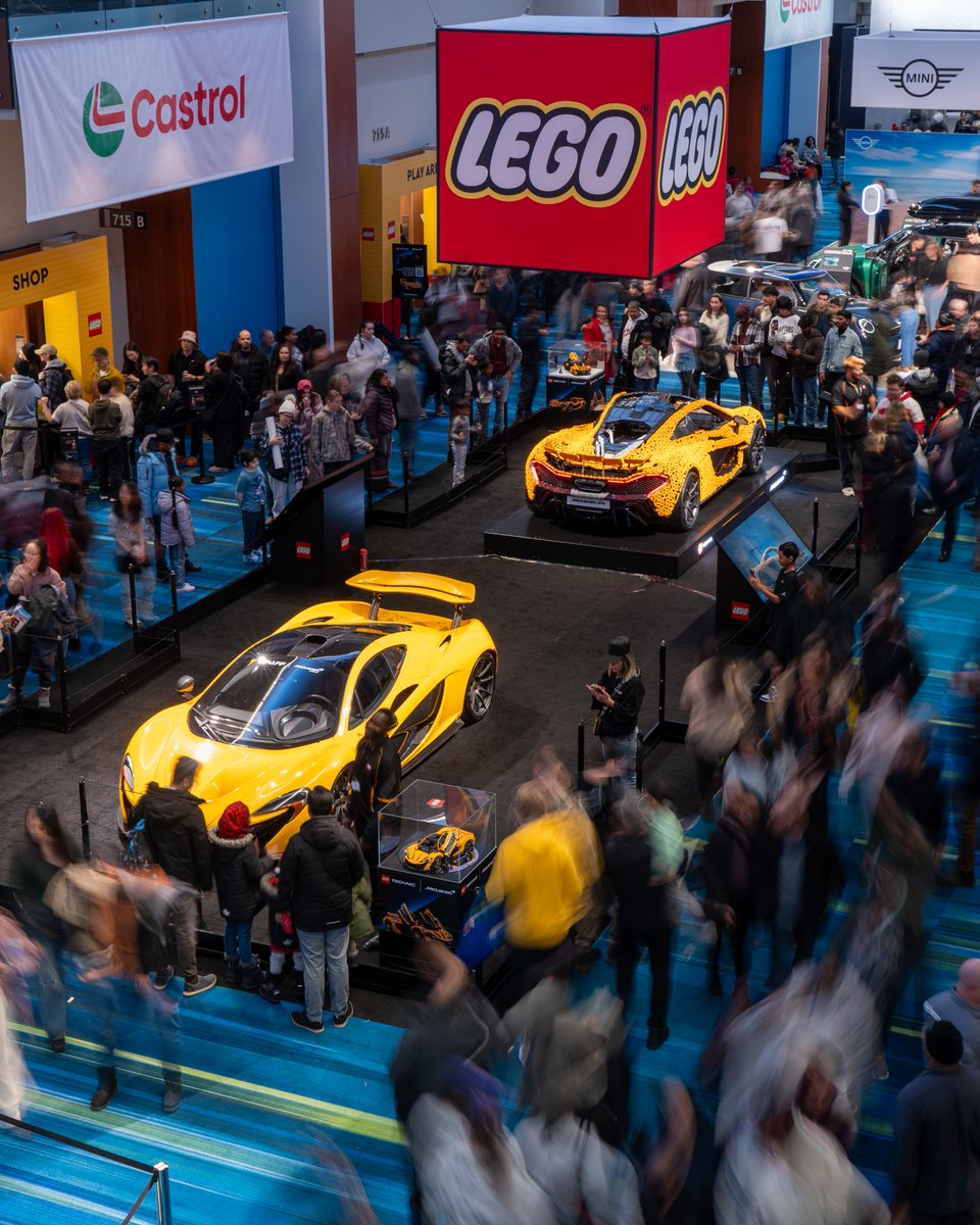 Castrol Alley is 💚

The 2025 AutoShow ENDS TOMORROW - Don't miss out on Canada's total automotive experience!

#AutoShowCA #LEGO #McLaren #Castrol #MINI