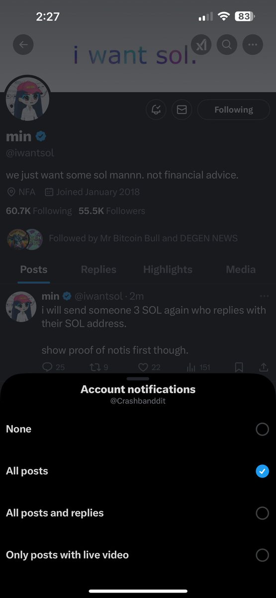 CRASH tweet media
