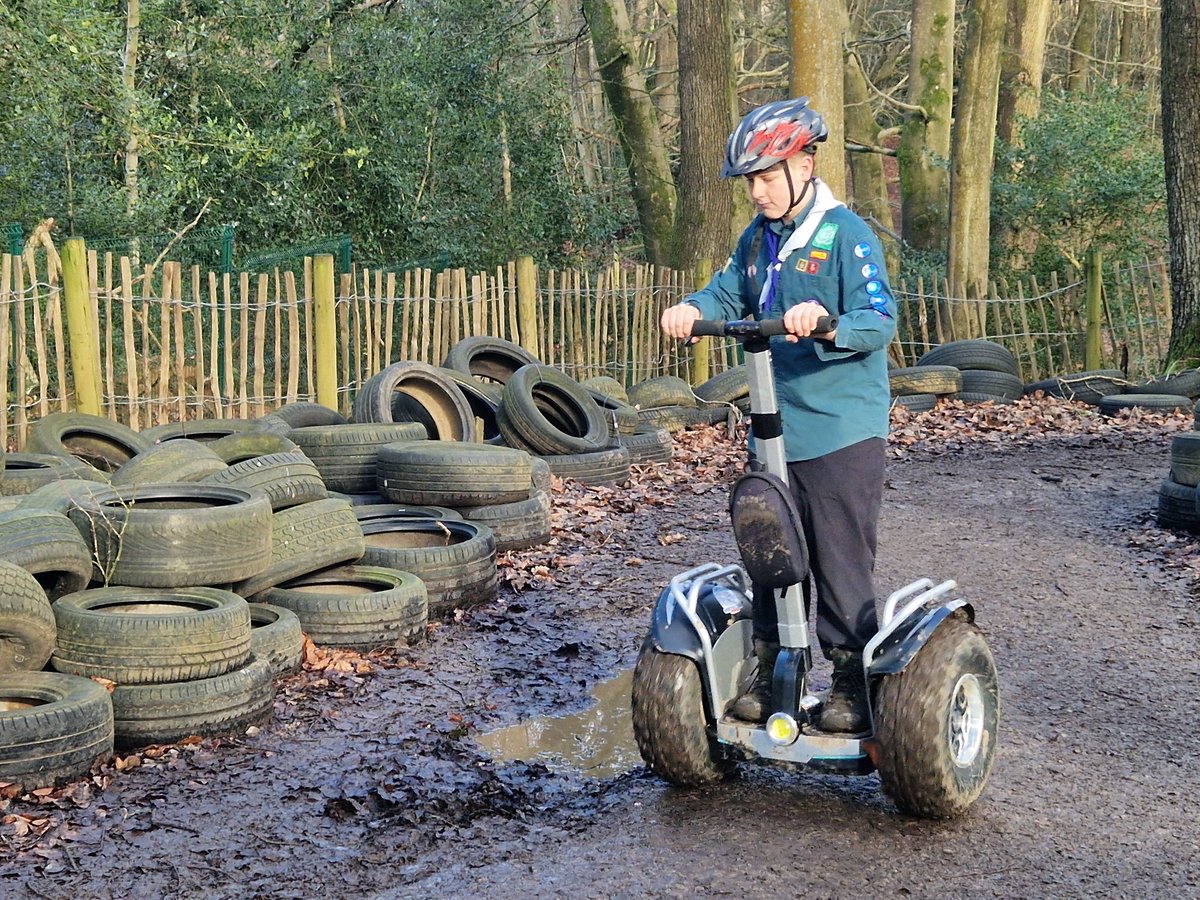 8thReigate's tweet image. The Scouts are having a great time at Frost Camp! Segue riding today! @surreyscouts @RAACoCurriculum @RAASchoolGatton @ReigateScouts