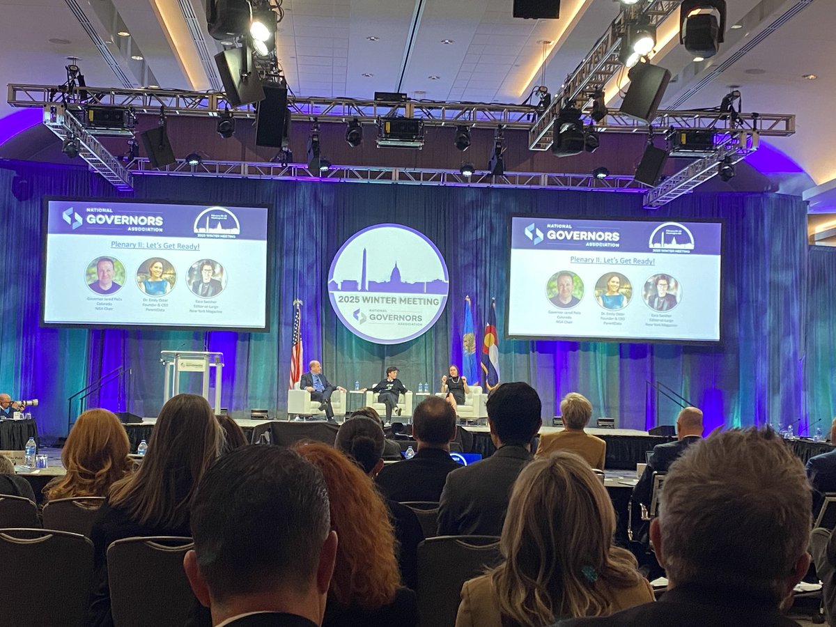 Taylor Maag (@taylor_maag) on Twitter photo Plenary on <a href="/NatlGovsAssoc/">NGA</a> Chair <a href="/GovofCO/">Governor Jared Polis</a> Let’s Get Ready! Initiative. Panelists <a href="/karaswisher/">Kara Swisher</a> & <a href="/ProfEmilyOster/">Emily Oster</a> talk the need for more career education & counseling in K12, better measuring outcomes across education & ways to use #AI to support teachers and students Plenary on <a href="/NatlGovsAssoc/">NGA</a> Chair <a href="/GovofCO/">Governor Jared Polis</a> Let’s Get Ready! Initiative. Panelists <a href="/karaswisher/">Kara Swisher</a> & <a href="/ProfEmilyOster/">Emily Oster</a> talk the need for more career education & counseling in K12, better measuring outcomes across education & ways to use #AI to support teachers and students