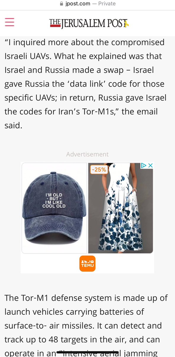 jeremywrk's tweet photo. Did they ever get the Russian-supplied, Israeli back-doored military tech thing figured out? https://t.co/eAg689EneP