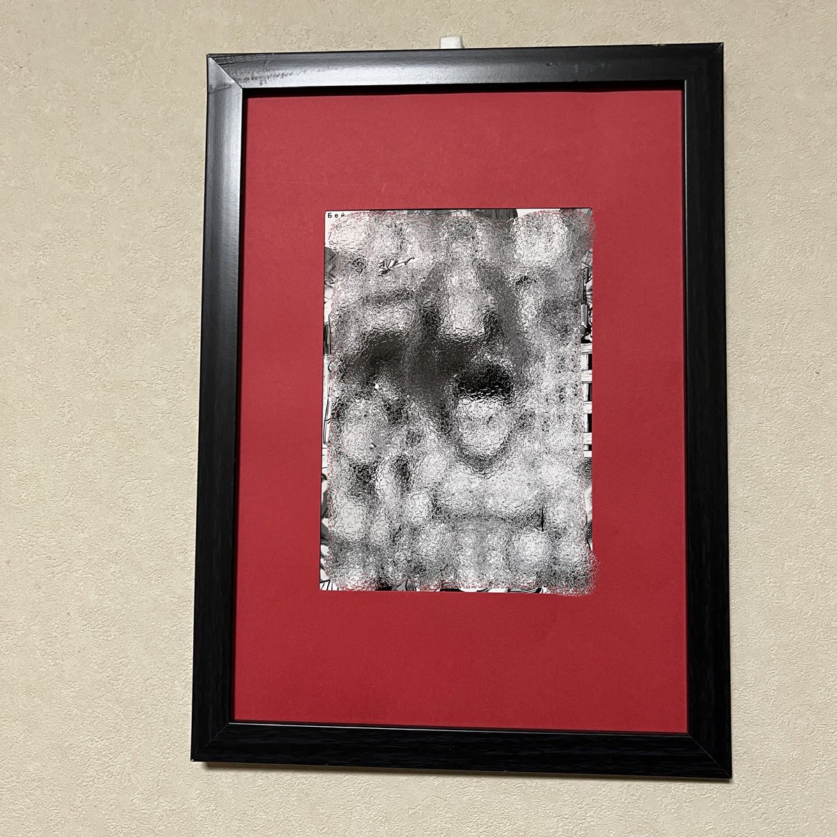 bam38kam's tweet photo. 100均の材料で好きな絵を額装できます
絵より大きいフレームがあればぴったりサイズのフレームが売ってなくても作れます
窓枠を二重にするのもよいですよ

↓作り方、材料はこちら
https://t.co/Vp3NeiL2Kw

（説明難しいところ順次直します） https://t.co/VDrNKUKduV