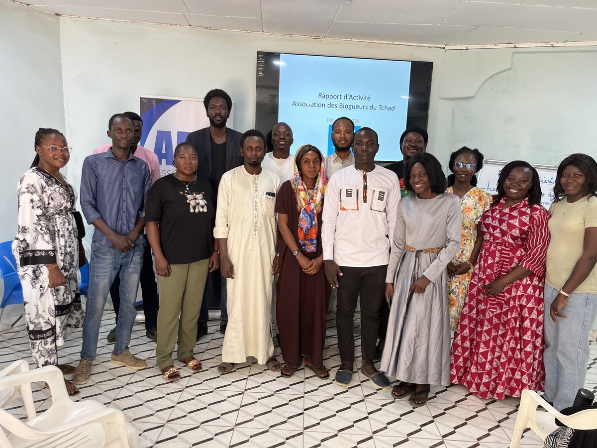 Aujourd’hui, nous avons tenu la deuxième édition des #AssisesBlogeurs. Un moment fort d’échanges sur le bilans et de projections vers la nouvelle année 2025. Un grand merci à tous les participants pour leur disponibilité et leur engagement. #Tchad