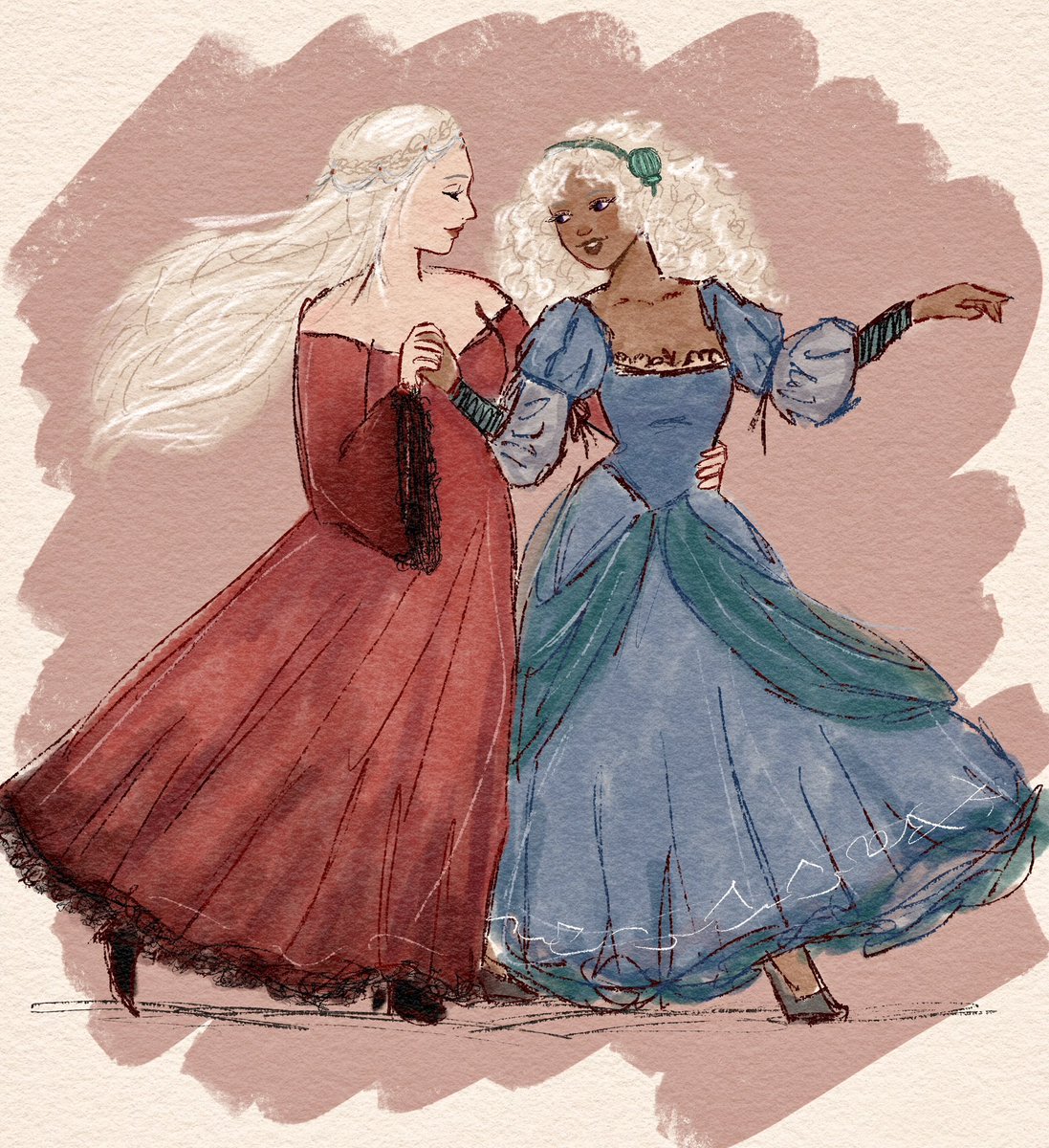 rhaenyra targaryen &amp; laena velaryon #hotd