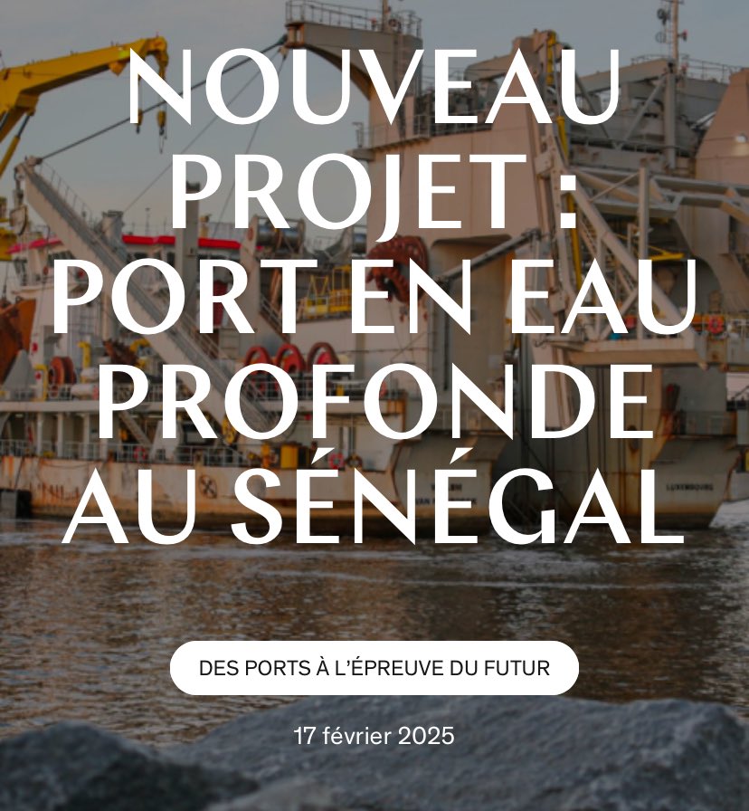 PapeBabacarThi's tweet image. Le port de Dakar approche de sa capacité maximale et ses environs sont totalement saturés. Pour relever ce défi, DP World, leader mondial de la logistique et du commerce et opérateur actuel du terminal à conteneurs de Dakar, développe un nouveau port à Ndayane . S: #jandenul