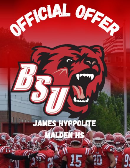 @James hyppolite (@gorilla5242) on Twitter photo After a great visit at <a href="/BSU_Football_/">BSU Football</a> . I am blessed to receive an offer to continue my football career at BSU.
Thank you <a href="/JosephVerria/">Joseph Verria</a> <a href="/mark_lenehan/">Mark Lenehan</a> for a great morning on campus
<a href="/Coachwitche92/">Witche V. Exilhomme</a> After a great visit at <a href="/BSU_Football_/">BSU Football</a> . I am blessed to receive an offer to continue my football career at BSU.
Thank you <a href="/JosephVerria/">Joseph Verria</a> <a href="/mark_lenehan/">Mark Lenehan</a> for a great morning on campus
<a href="/Coachwitche92/">Witche V. Exilhomme</a>
