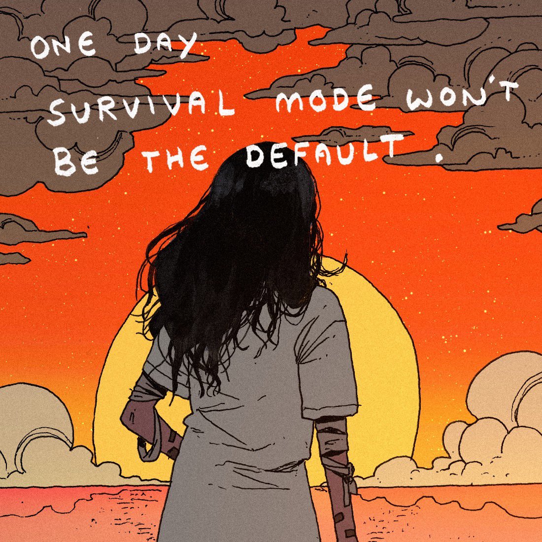 zoethorogood's tweet photo. Edgy little self indulgent comic I made from the crap that ends up in my notes app https://t.co/xvLGkZACu6