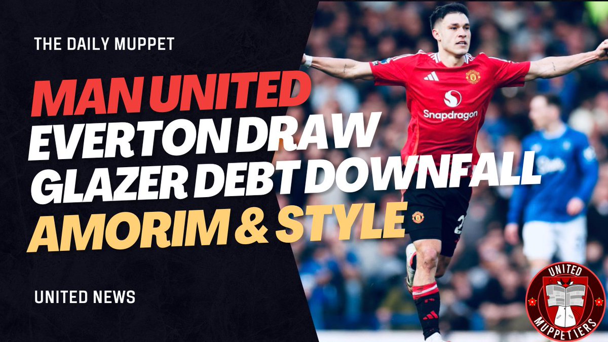 Live Video! Talking about that Everton Draw. Amorim's system and critiques. Casemiro &amp; Onana. Why the Glazer debt could be their downfall &amp; more... Come join the discussion.

youtube.com/live/mC7tRoAM0…