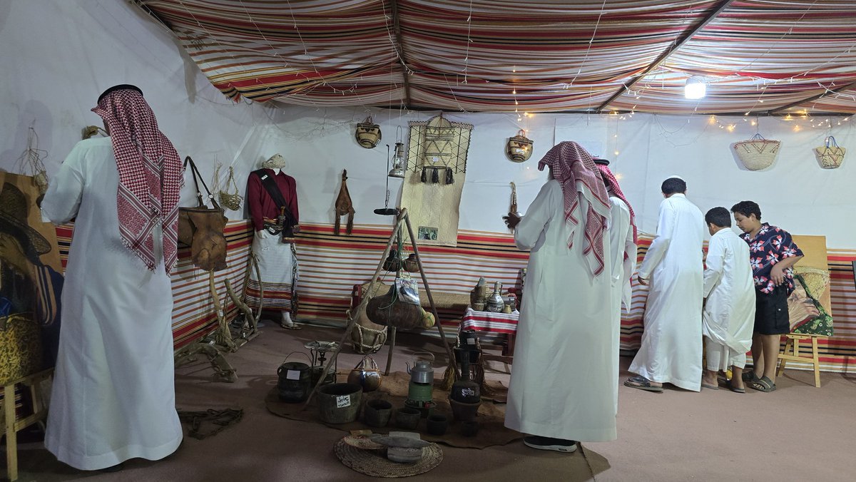 saudi_bhm's tweet photo. مشاركة  #متحف تراثيات #بلغازي
ضمن فعاليات يوم #التأسيس_السعودي بكورنيش بيش. https://t.co/ra7e2y2GfE