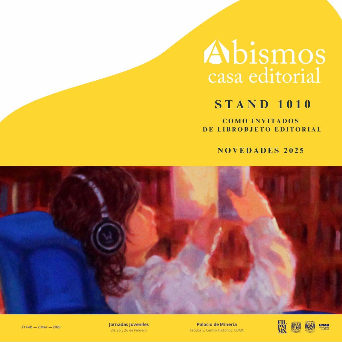Estamos en el stand 1010 en <a href="/FILMineria/">FIL Minería</a> como invitados de LibrObjeto editorial ❤️
¡Los esperamos!