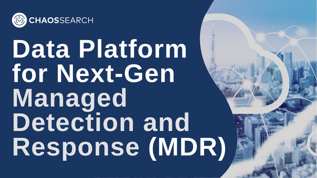 With ChaosSearch, MDRs can centralize all of their customers’ system, network and application activity, identity and access management data, configuration and asset management data, as well as reports from third-party security tools.  

Learn more: chaossearch.io/industry-solut…