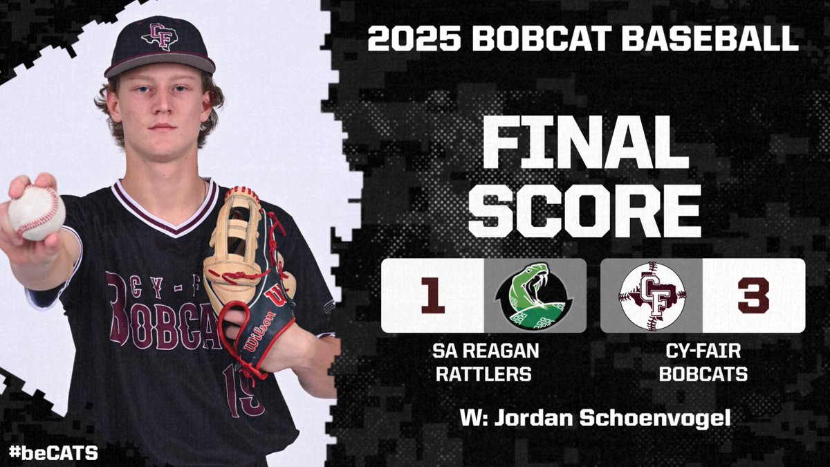 Game #4 W⚡️

Jordan Schoenvogel picks up the W after 5IP with 0ER &amp; 1 hit!

Bo Caraway went 2-3 w/3 SBs &amp; Wade Sebek &amp; Ethan Vanarsdel drove in a run each!

#beCATS | #BFND |🐾⚾️