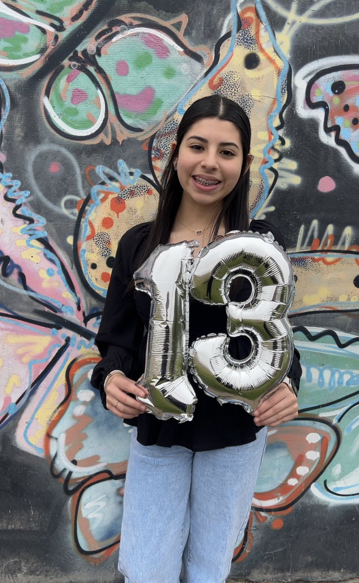 Happy 13th birthday to my incredible daughter! Time is flying and she is officially a teenager, embracing a bright new chapter! I love you! 💖